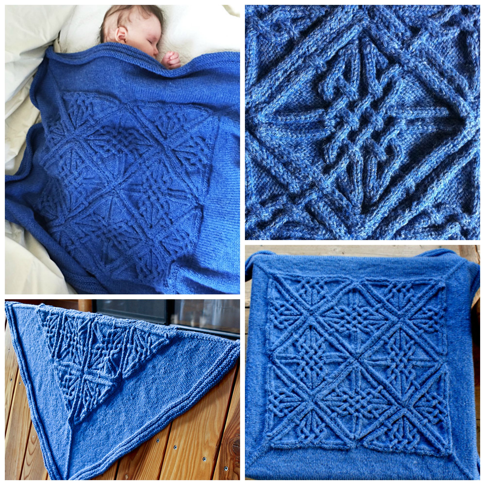We Like How You Use Our Yarn: Dunfallandy Heirloom Baby Afghan Made with  Pound of Love